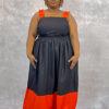 Cotton Ruffled Spaghetti Dress - Image 4