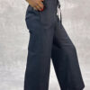 Straight Linen Pants