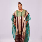 Ọmọlábákẹ́ Boubou - Brown & Teal